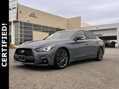 Certified 2024 INFINITI Q50 Red Sport 400 image 1
