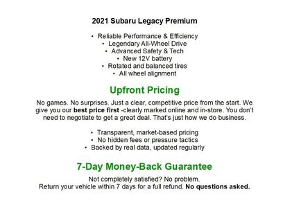 Used 2021 Subaru Legacy Premium
