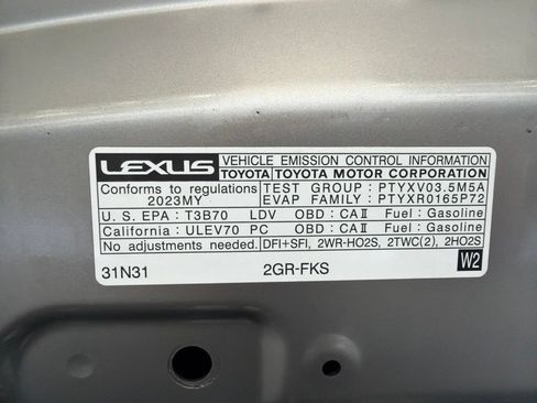 Used 2023 Lexus IS 350 F Sport w/ Navigation Package RWD image 36