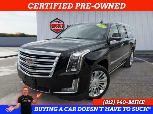 Used 2017 Cadillac Escalade ESV Platinum AWD/4WD image 1