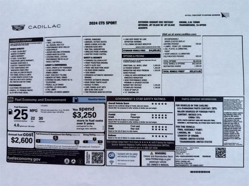 Used 2024 Cadillac CT5 Sport image 2
