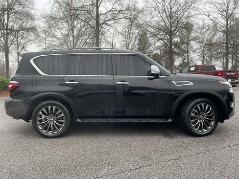Used 2022 Nissan Armada Platinum w/ Captain's Chairs Package image 2