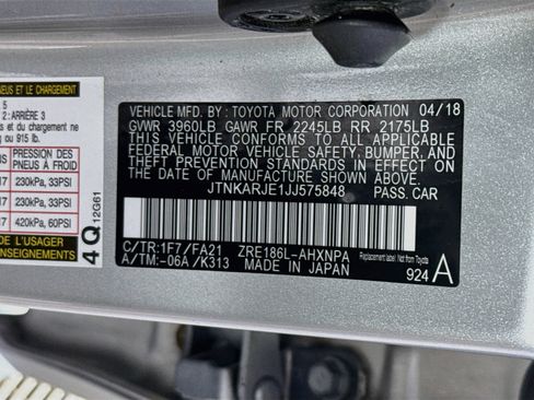 Used 2018 Toyota Corolla iM w/ All-Weather Mat Package FWD image 40