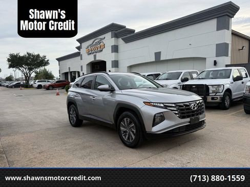 Used 2023 Hyundai Tucson Blue AWD/4WD image 1