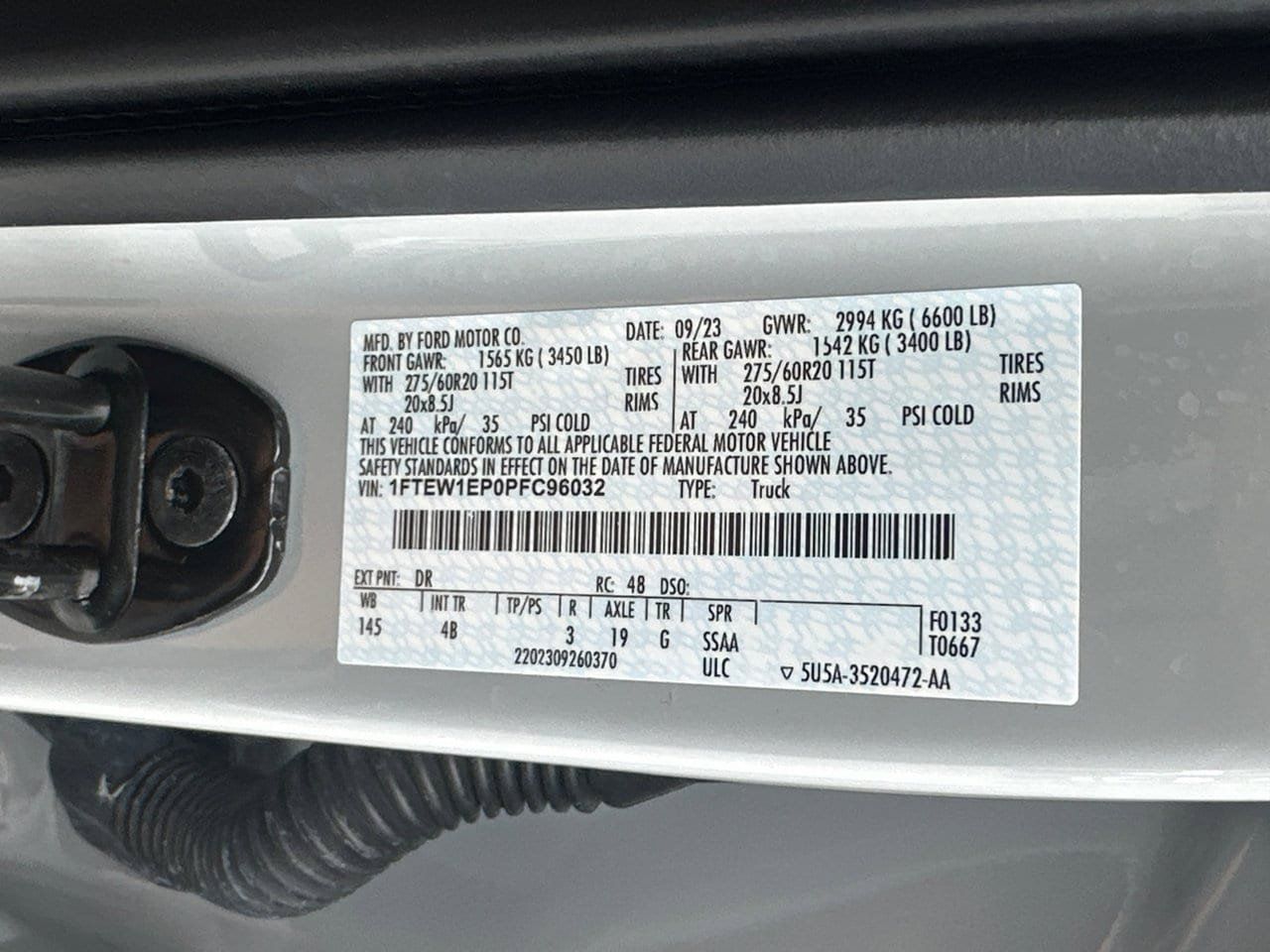 Certified 2023 Ford F150 XLT w/ Equipment Group 302A High AWD/4WD image 34