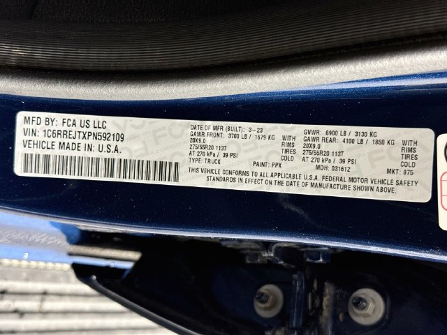 Used 2023 RAM 1500 Laramie RWD image 30