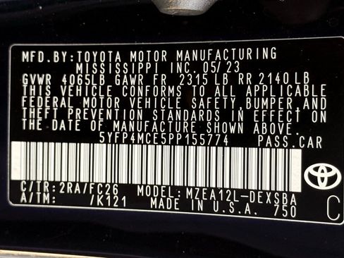 Used 2023 Toyota Corolla SE w/ SE Premium Package FWD image 45