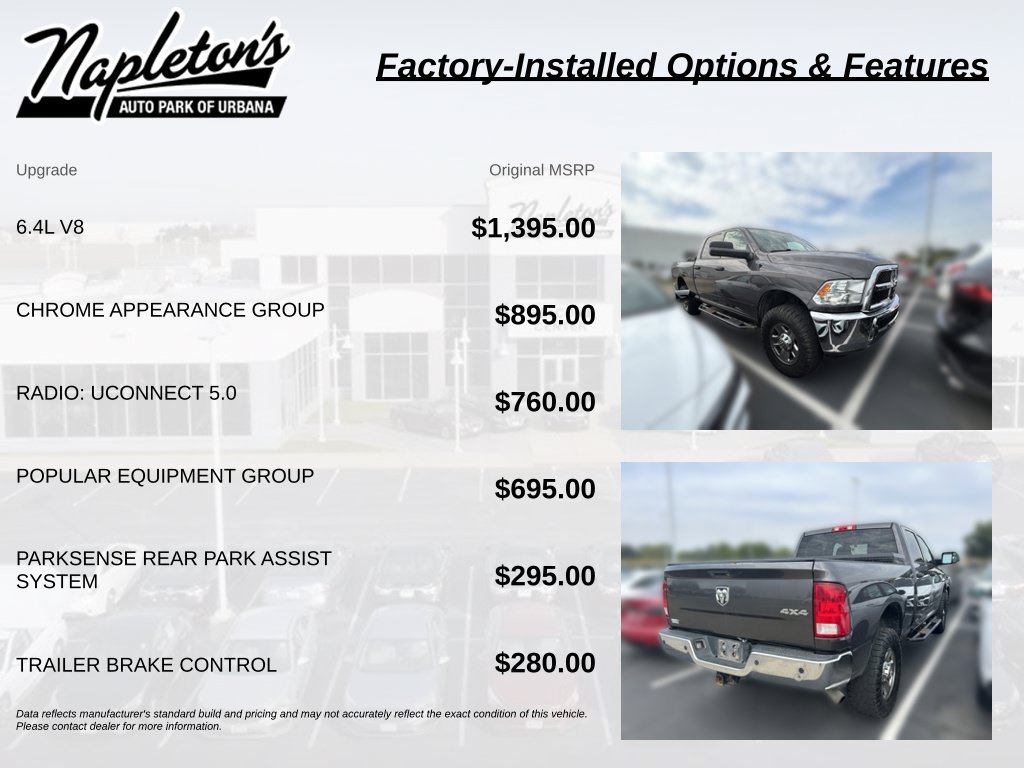 Used 2016 RAM 2500 Tradesman w/ Chrome Appearance Group AWD/4WD image 4
