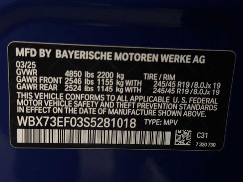 Used 2025 BMW X1 xDrive28i w/ Technology Package image 21