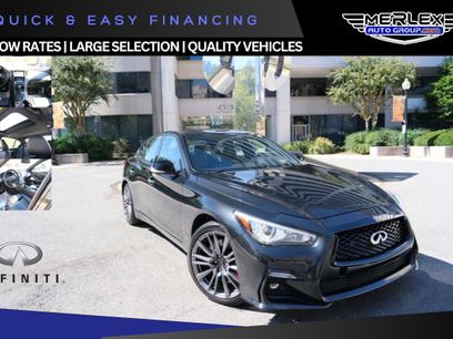 Used 2021 INFINITI Q50 Red Sport 400