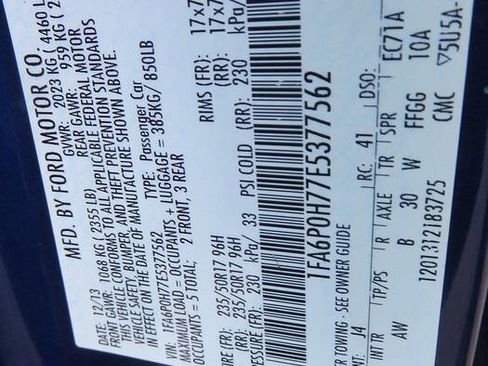 Used 2014 Ford Fusion SE image 32