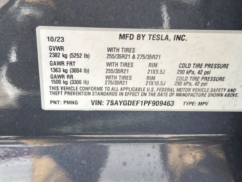 Used 2023 Tesla Model Y Performance AWD/4WD image 17