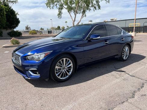 Used 2022 INFINITI Q50 Luxe w/ Cargo Package image 4