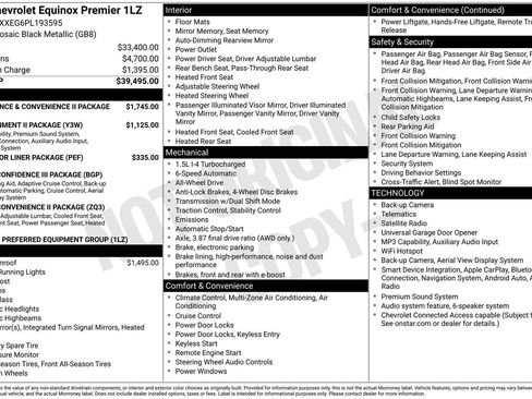 Used 2023 Chevrolet Equinox Premier AWD/4WD image 12
