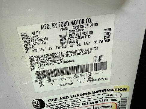 Used 2013 Ford F150 Platinum RWD image 19