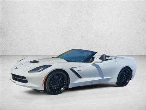 Used 2016 Chevrolet Corvette Stingray Convertible w/ 3LT Preferred Equipment Group RWD image 4