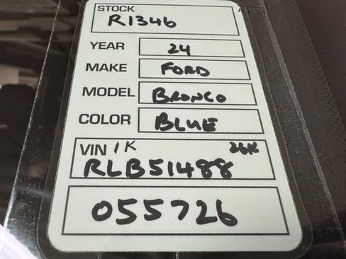 Used 2024 Ford Bronco Wildtrak AWD/4WD image 26