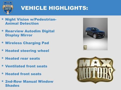 Used 2022 Jeep Grand Cherokee Summit w/ Adv Protech Group IV AWD/4WD image 12