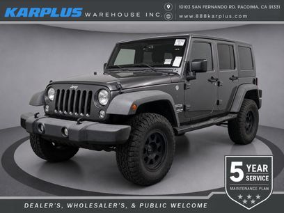 Used 2017 Jeep Wrangler Unlimited Sport w/ Quick Order Package 24S