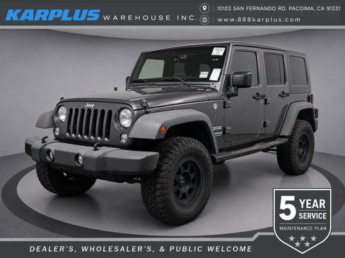 Used 2017 Jeep Wrangler Unlimited Sport w/ Quick Order Package 24S AWD/4WD image 1