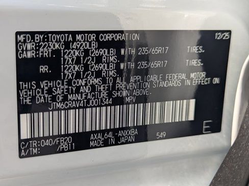 Used 2026 Toyota RAV4 LE AWD/4WD image 27