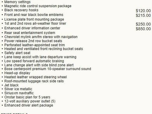 Used 2018 Chevrolet Suburban Premier image 3