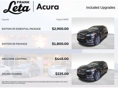 Used 2020 INFINITI QX60 Luxe w/ Edition 30 Essential Package image 8