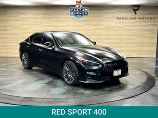 Used 2023 INFINITI Q50 Red Sport 400 w/ Black Opal Edition RWD 360° Tour