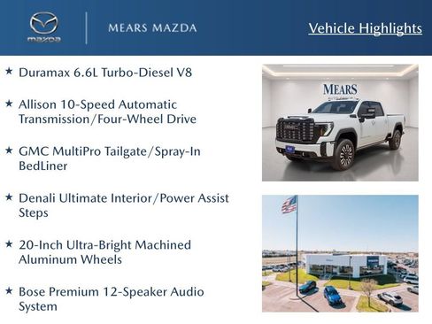 Used 2025 GMC Sierra 2500 Denali Ultimate AWD/4WD image 2