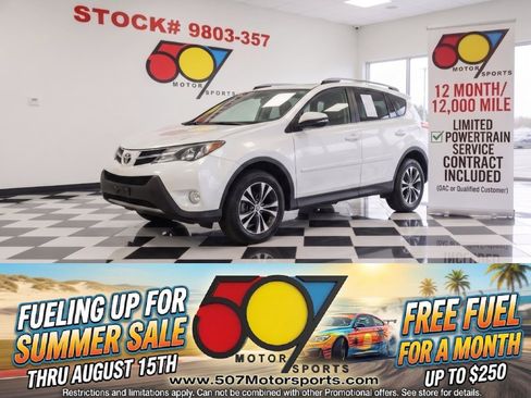 Used 2015 Toyota RAV4 Limited w/ Technology Package AWD/4WD image 1