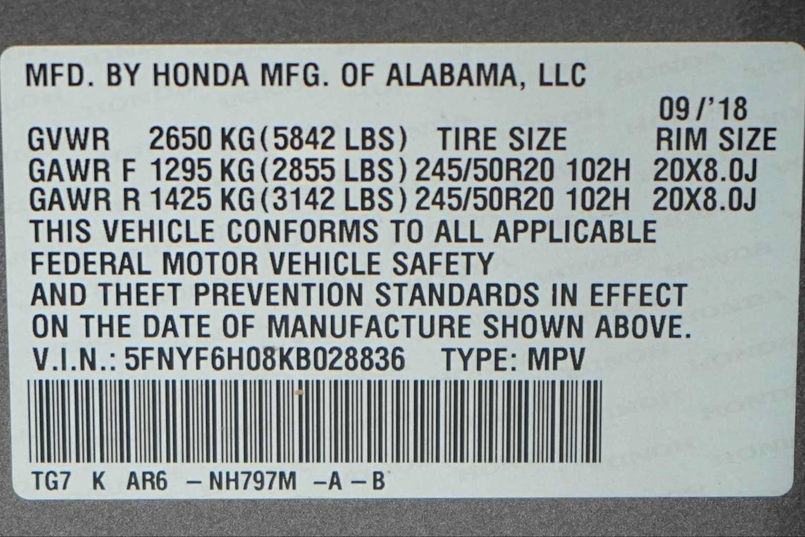Used 2019 Honda Pilot Elite image 30
