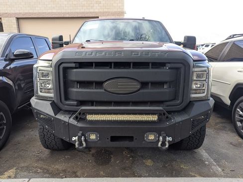 Used 2015 Ford F350 Lariat w/ Lariat Ultimate Package AWD/4WD image 2