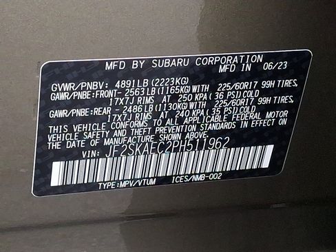 Certified 2023 Subaru Forester Premium AWD/4WD image 28