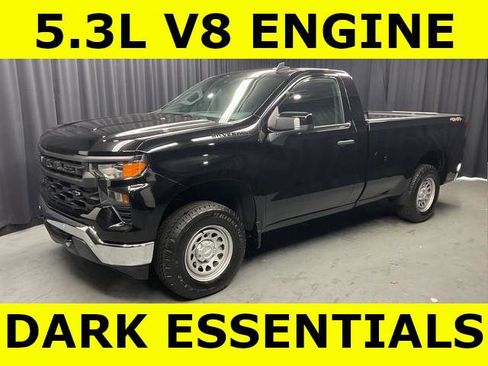 Used 2025 Chevrolet Silverado 1500 W/T w/ WT Safety Package AWD/4WD image 2