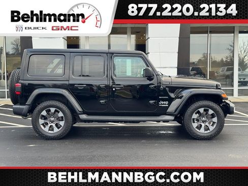 Used 2018 Jeep Wrangler Unlimited Sahara w/ Dual Top Group image 1