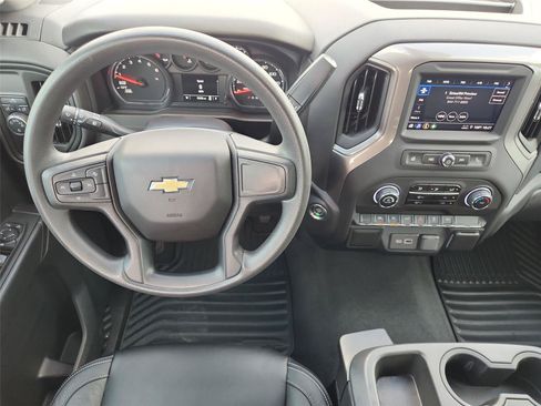 Used 2023 Chevrolet Silverado 1500 Custom w/ LPO, Dark Essentials Package RWD image 11