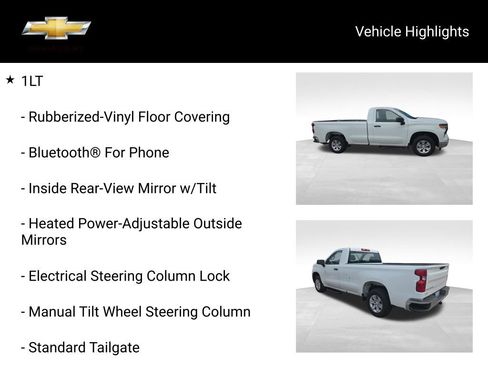 Used 2023 Chevrolet Silverado 1500 W/T w/ WT Fleet Convenience Package RWD image 20