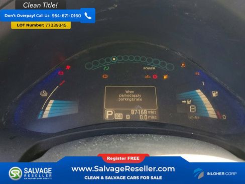 Used 2016 Nissan Leaf S w/ Charger Package FWD image 12