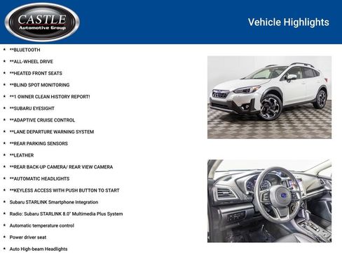 Used 2022 Subaru Crosstrek 2.5i Limited w/ Popular Package #4 image 3