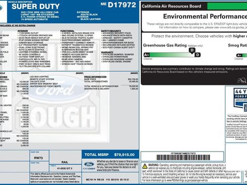 Used 2021 Ford F250 Lariat w/ Lariat Ultimate Package image 38