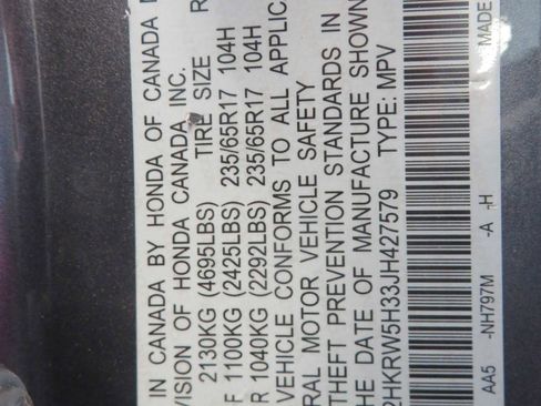 Used 2018 Honda CR-V LX image 70