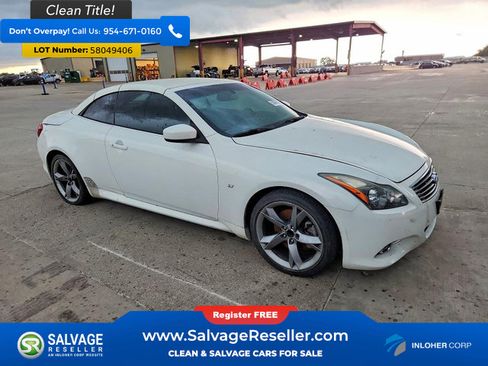 Used 2014 INFINITI Q60 Convertible w/ Premium Package RWD image 5