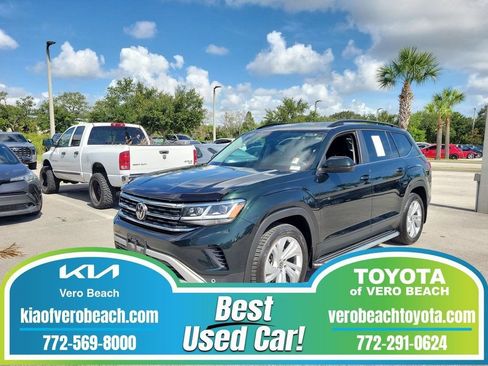 Used 2021 Volkswagen Atlas SE AWD/4WD image 32