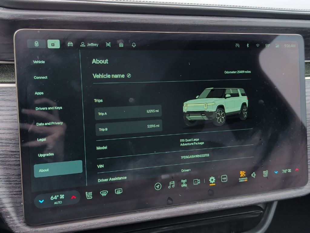 Used 2024 Rivian R1S Adventure Quad AWD/4WD image 21