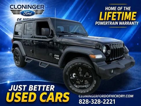 Used 2020 Jeep Wrangler Unlimited Sport S AWD/4WD image 1