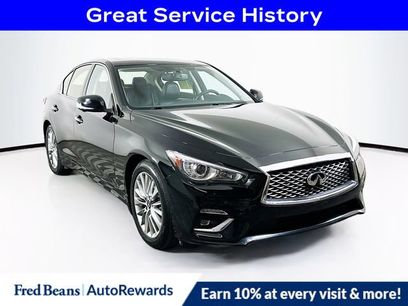 Used 2023 INFINITI Q50 Luxe w/ Cargo Package