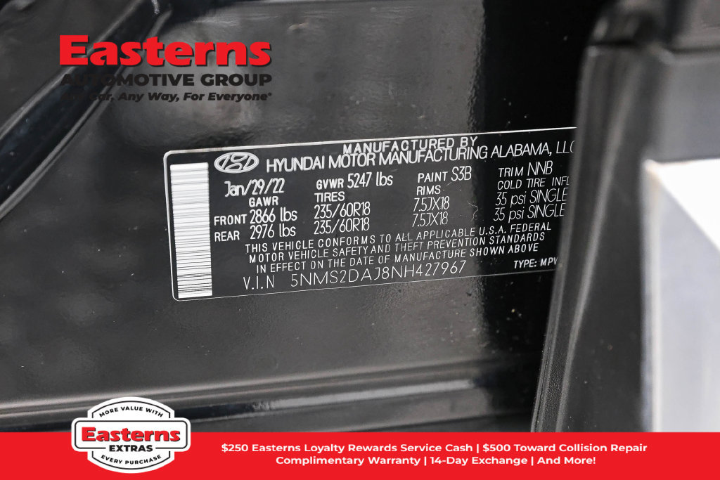 Used 2022 Hyundai Santa Fe SEL AWD/4WD image 38