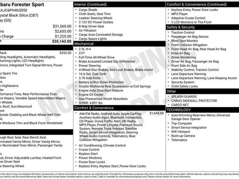 Used 2023 Subaru Forester Sport image 10
