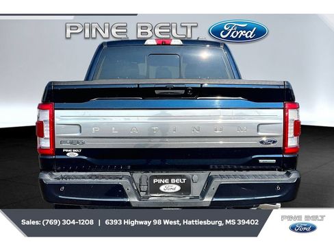Certified 2022 Ford F150 Platinum w/ Equipment Group 701A High AWD/4WD image 4