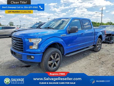 Used 2016 Ford F150 XLT w/ Equipment Group 302A Luxury AWD/4WD image 1